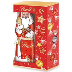 Продуктови Категории Шоколади Lindt Подаръчен комплект Дядо Коледа 197 гр